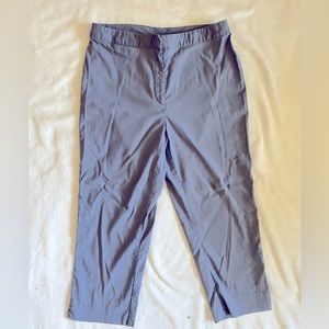 Express flat front capri pants, size 5/6